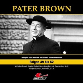 Pater Brown Box, 4 Audio-CD - Folge.49-52