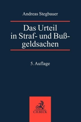 Das Urteil in Straf- und Bußgeldsachen