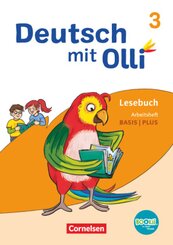 Deutsch mit Olli - Lesen 2-4 - Ausgabe 2021 - 3. Schuljahr
