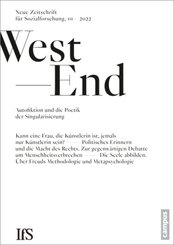 WestEnd 1/2022: Autofiktion und die Poetiken der Singularität