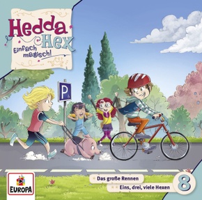 Hedda Hex - Das große Rennen/Eins, drei, viele Hexen, 1 Audio-CD