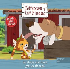 Pettersson und Findus - Bei Katze und Hund geht es oft rund, 1 Audio-CD