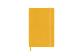 Moleskine Notizbuch - Color, Pocket/A6, Liniert, Stoffeinband, Orangegelb