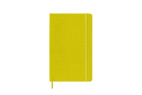 Moleskine Notizbuch - Color, Large/A5, Liniert, Stoffeinband, Strohgelb