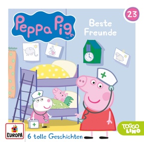 Peppa Pig Hörspiel - Beste Freunde, 1 Audio-CD