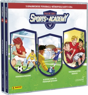 Panini Sports Academy (Fußball) Hörspielbox, 3 Audio-CD - Box.1