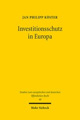 Investitionsschutz in Europa