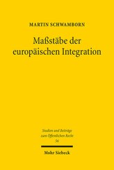 Maßstäbe der europäischen Integration