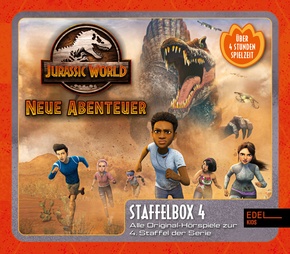 Jurassic World - Neue Abenteuer, 3 Audio-CD - Staffel.4