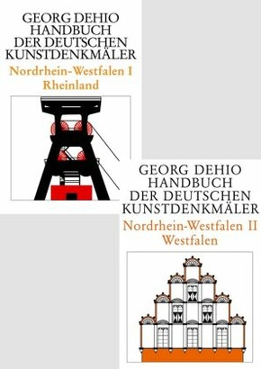 Georg Dehio: Dehio - Handbuch der deutschen Kunstdenkmäler: [Set Dehio - Handbuch der deutschen Kunstdenkmäler / Nordrhein-Westfalen I+II]