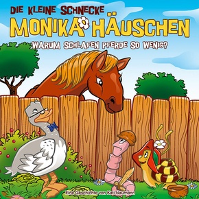 Die kleine Schnecke, Monika Häuschen, Audio-CDs: Die kleine Schnecke Monika Häuschen - CD / 63: Warum schlafen Pferde so wenig?, 1 Audio-CD