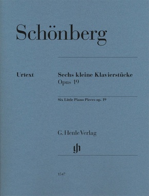 Arnold Schönberg - Sechs kleine Klavierstücke op. 19