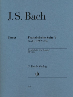 Johann Sebastian Bach - Französische Suite V G-dur BWV 816