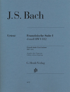 Johann Sebastian Bach - Französische Suite I d-moll BWV 812