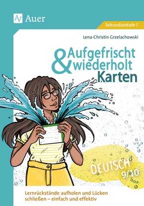 Aufgefrischt-und-wiederholt-Karten Deutsch 9-10, m. 1 Beilage