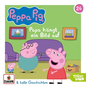 Peppa Pig Hörspiele - Papa hängt ein Bild auf, 1 Audio-CD