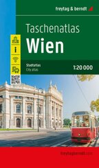 Wien, Taschenatlas 1:20.000, freytag & berndt