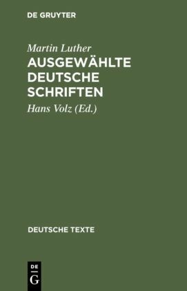 Ausgewählte deutsche Schriften