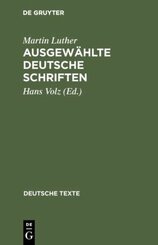 Ausgewählte deutsche Schriften