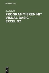Programmieren mit Visual Basic - Excel 97