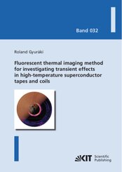 Fluorescent thermal imaging method for investigating transient effects in high-temperature superconductor tapes and coil