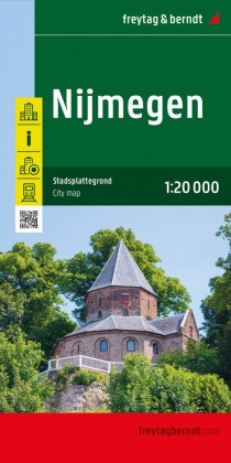 Nijmegen, Stadtplan 1:20.000, freytag & berndt