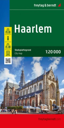 Haarlem, Stadtplan 1:20.000, freytag & berndt