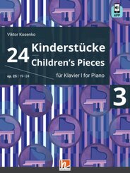 24 Kinderstücke für Klavier, Heft 3, op. 25 / Nr. 19-24