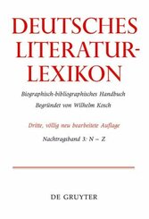 Deutsches Literatur-Lexikon: N - Z