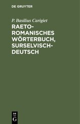 Raetoromanisches Wörterbuch, surselvisch-deutsch