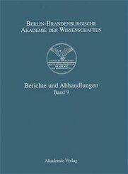 Berichte und Abhandlungen: Band 9