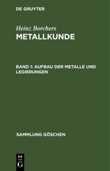 Heinz Borchers: Metallkunde: Aufbau der Metalle und Legierungen