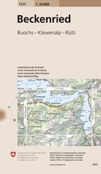 Landeskarte der Schweiz Beckenried