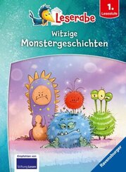 Witzige Monstergeschichten - Leserabe ab 1. Klasse - Erstlesebuch für Kinder ab 6 Jahren