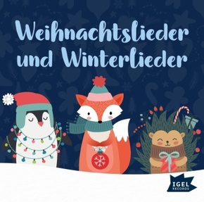 Weihnachtslieder und Winterlieder, 1 Audio-CD