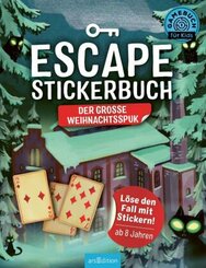 Escape-Stickerbuch - Der große Weihnachtsspuk