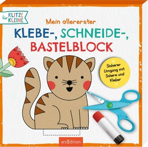 Mein allererster Klebe-, Schneide-, Bastelblock