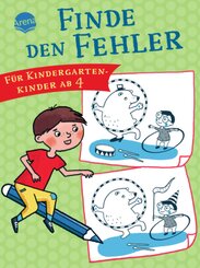 Finde den Fehler. Für Kindergartenkinder ab 4