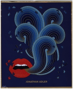 Jonathan Adler 750 Piece Lips Shaped Puzzle