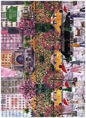 Michael Storrings Spring on Park Avenue 1000 Piece Puzzle