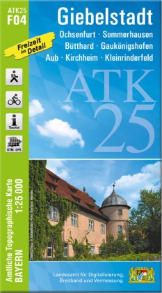 ATK25-F04 Giebelstadt (Amtliche Topographische Karte 1:25000)