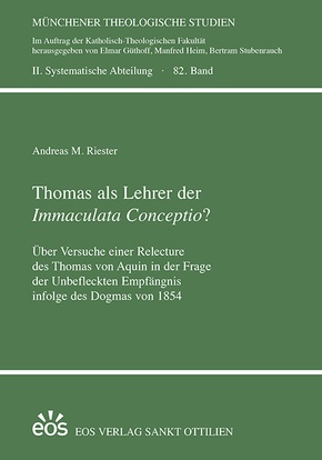 Thomas als Lehrer der Immaculata Conceptio?