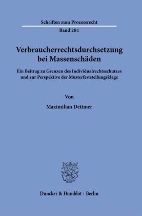 Verbraucherrechtsdurchsetzung bei Massenschäden.