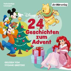 24 Geschichten zum Advent (Disney), 2 Audio-CD