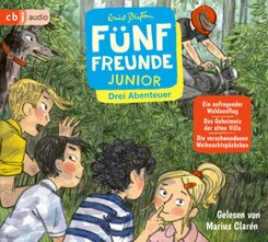 Fünf Freunde JUNIOR - Drei Abenteuer - Ein aufregender Waldausflug. Das Geheimnis der alten Villa. Die verschwundenen We, 1 Audio-CD