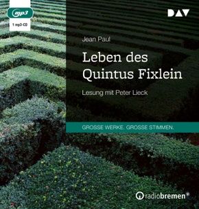 Leben des Quintus Fixlein, 1 Audio-CD, 1 MP3