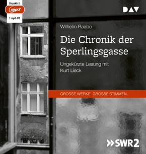 Die Chronik der Sperlingsgasse, 1 Audio-CD, 1 MP3