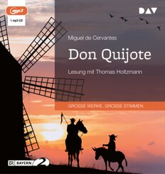 Don Quijote, 1 Audio-CD, 1 MP3