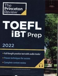 Princeton Review TOEFL iBT Prep with Audio/Listening Tracks, 2022