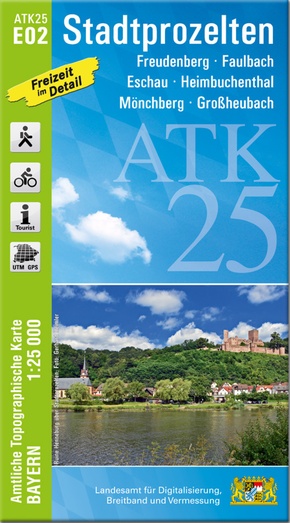 ATK25-E02 Stadtprozelten (Amtliche Topographische Karte 1:25000)